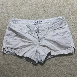 Cute Tan Cargo Low-rise Shorts